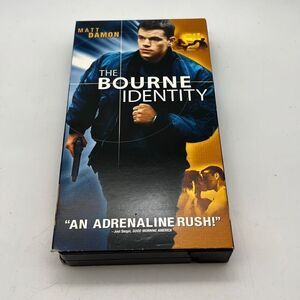 The Bourne Identity (VHS, 2003) Matt Damon